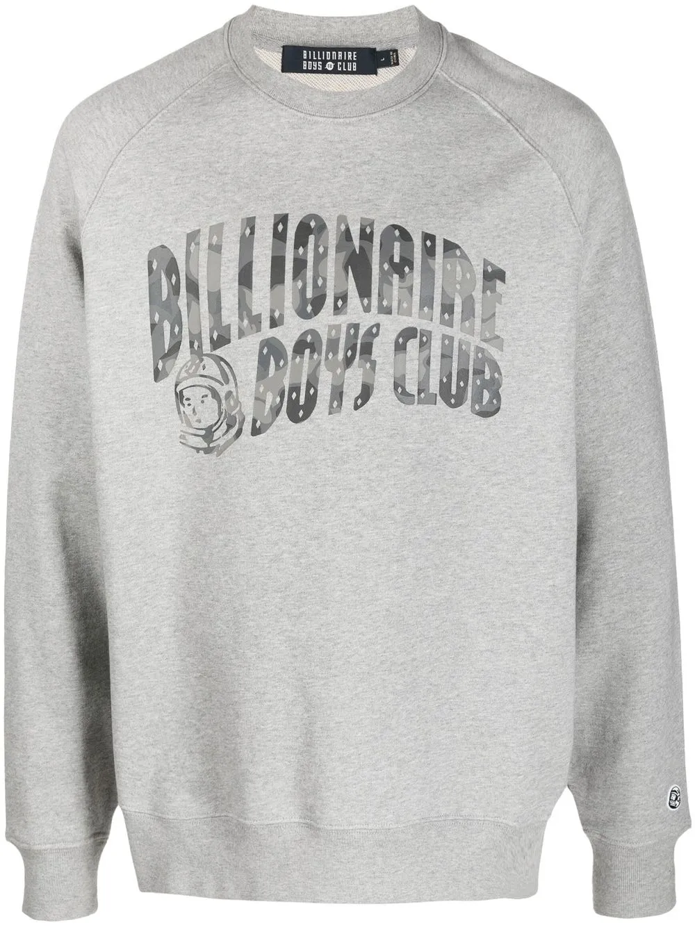 

Billionaire Boys Club Camo Arch logo-print sweatshirt - Grey