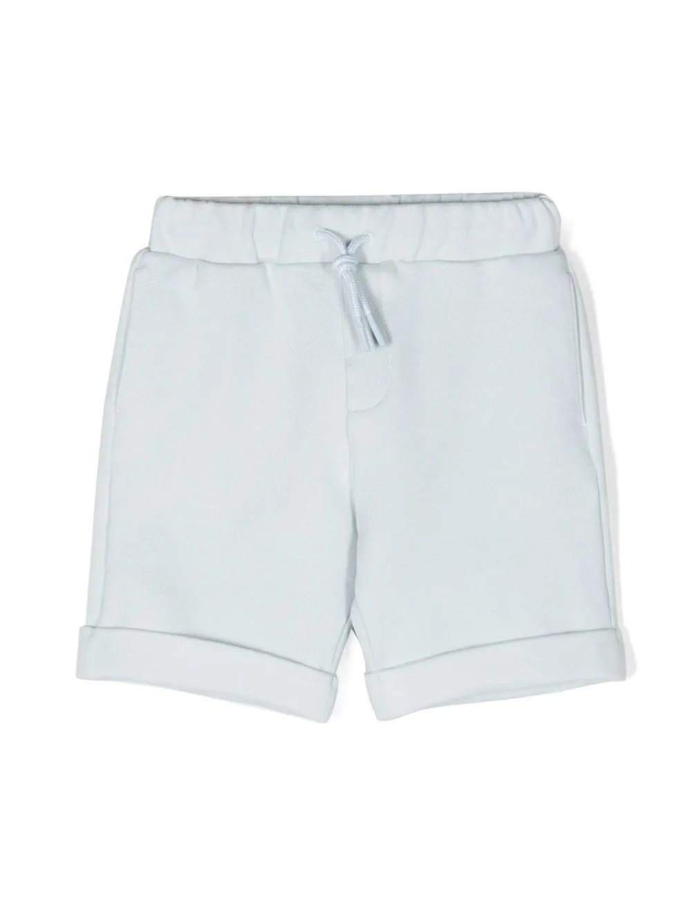 

Kenzo Kids shorts con logo bordado - Azul