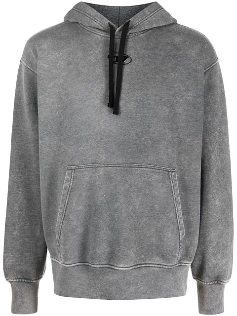 Diesel distressed-effect hoodie