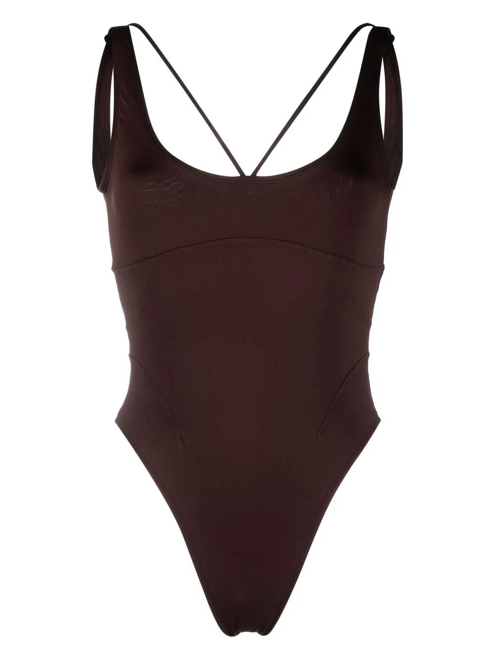 

Jacquemus Le maillot Signature swimsuit - Brown