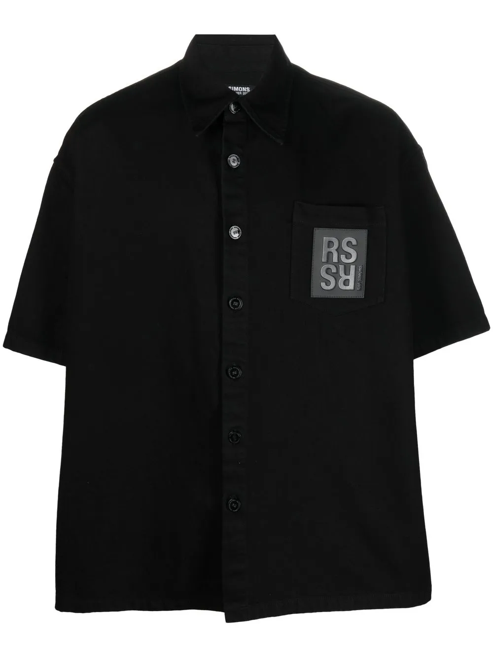

Raf Simons RS boxy-fit shirt - Black