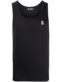 Raf Simons logo print tank top - Black