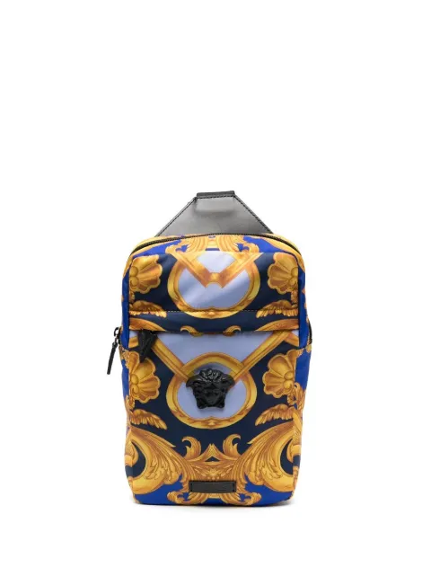 Versace Barocco-print backpack