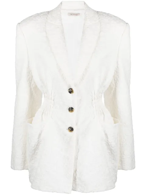 The Mannei Antibes elasticated-waist blazer