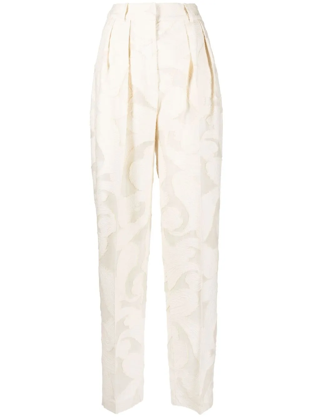 

The Mannei 'Nausa' high-waist pants - Neutrals