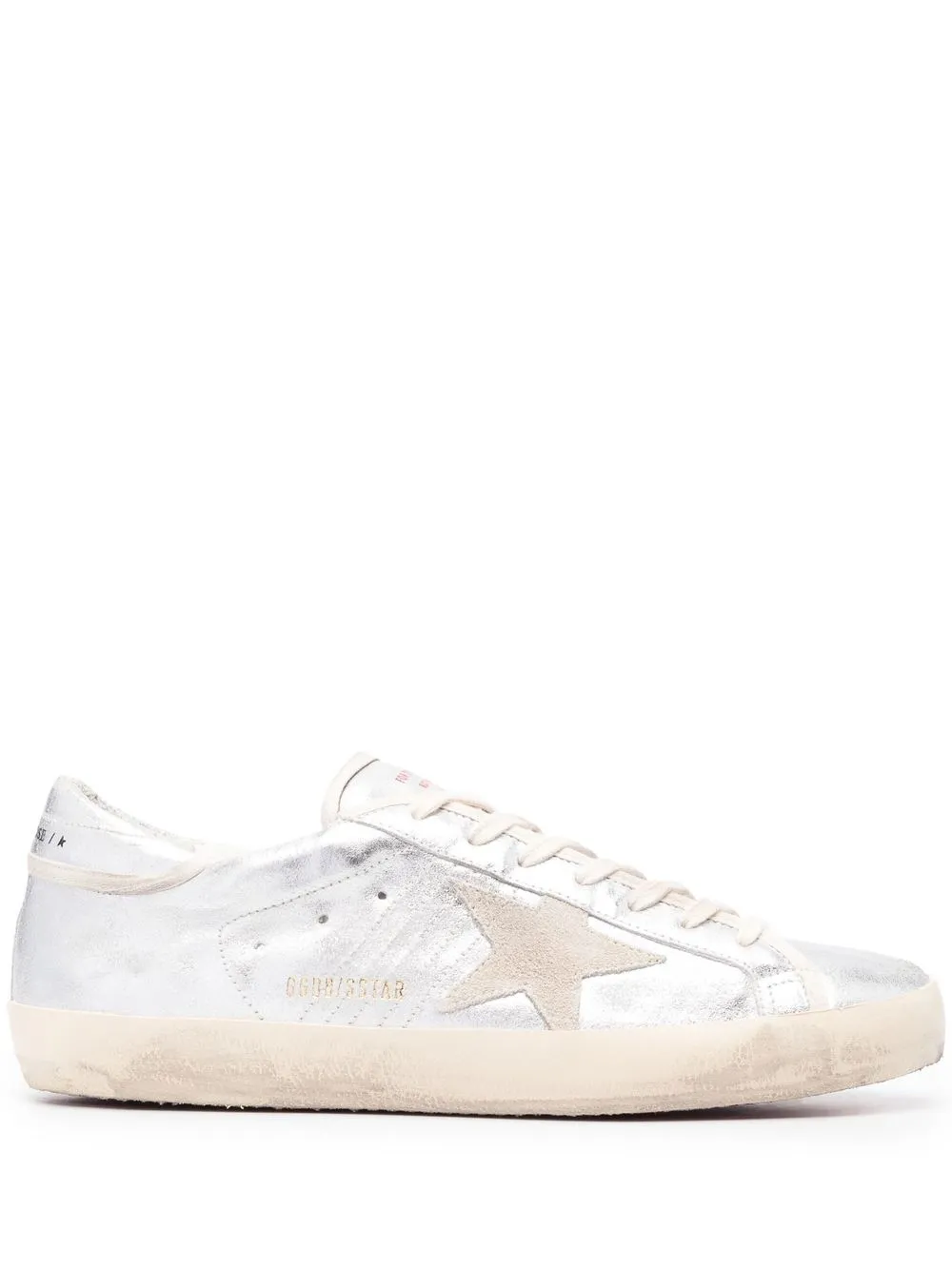 

Golden Goose Super-Star lace-up sneakers - Grey