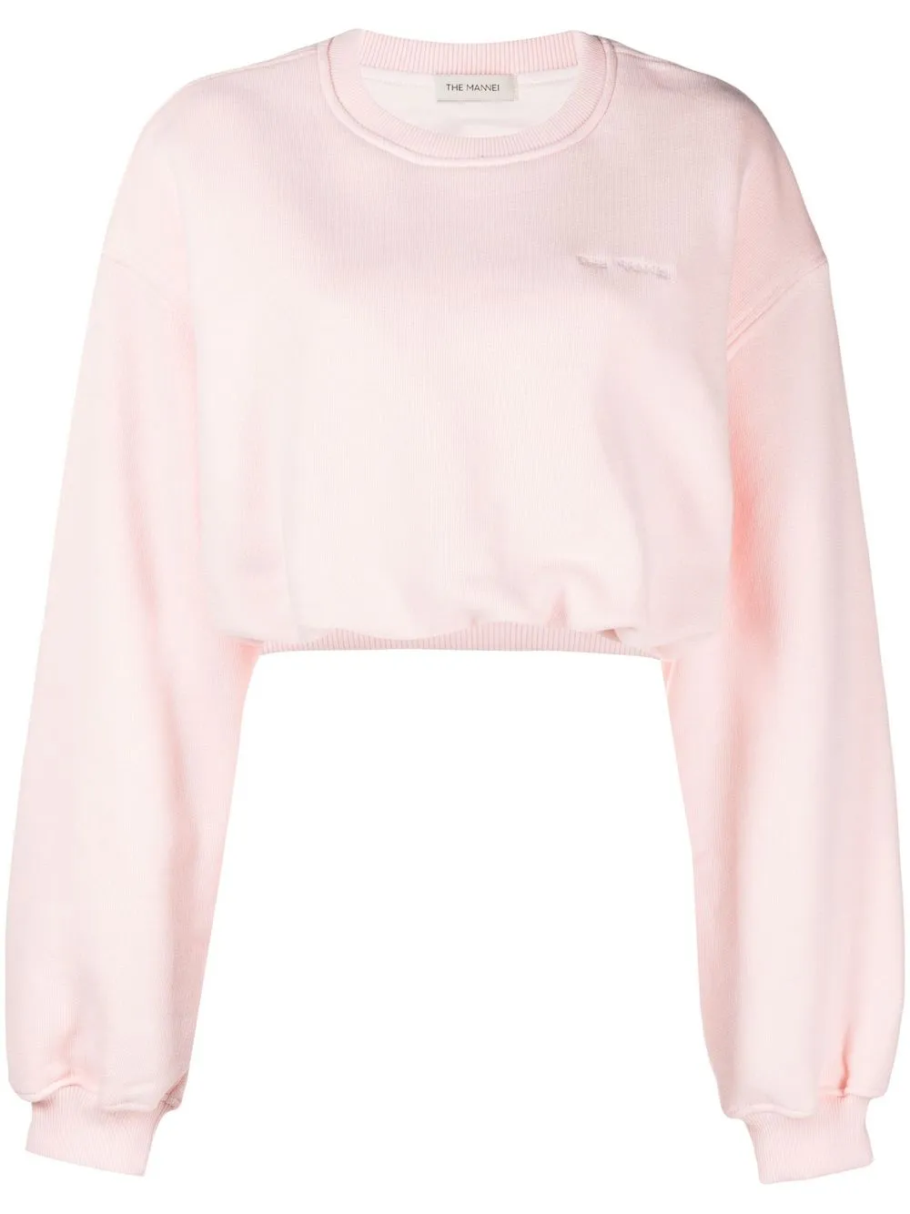 

The Mannei Wula cropped Sweatshirt - Pink