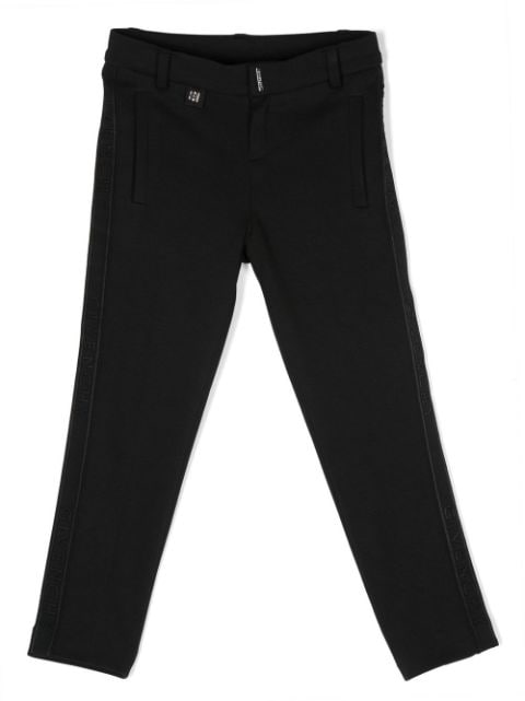 Givenchy Kids logo-embroidered smart trousers