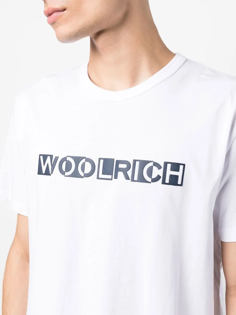 Woolrich logoprint Cotton Tshirt Farfetch