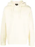 A.P.C. logo-print cotton hoodie - Yellow