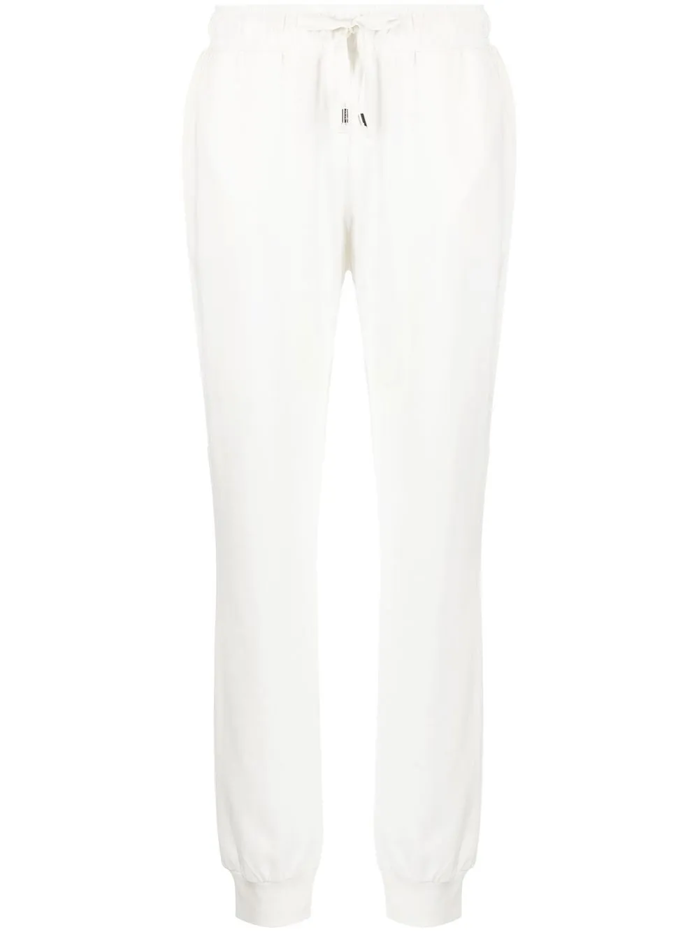 Liu •jo Drawstring-fastening Track Pants In White