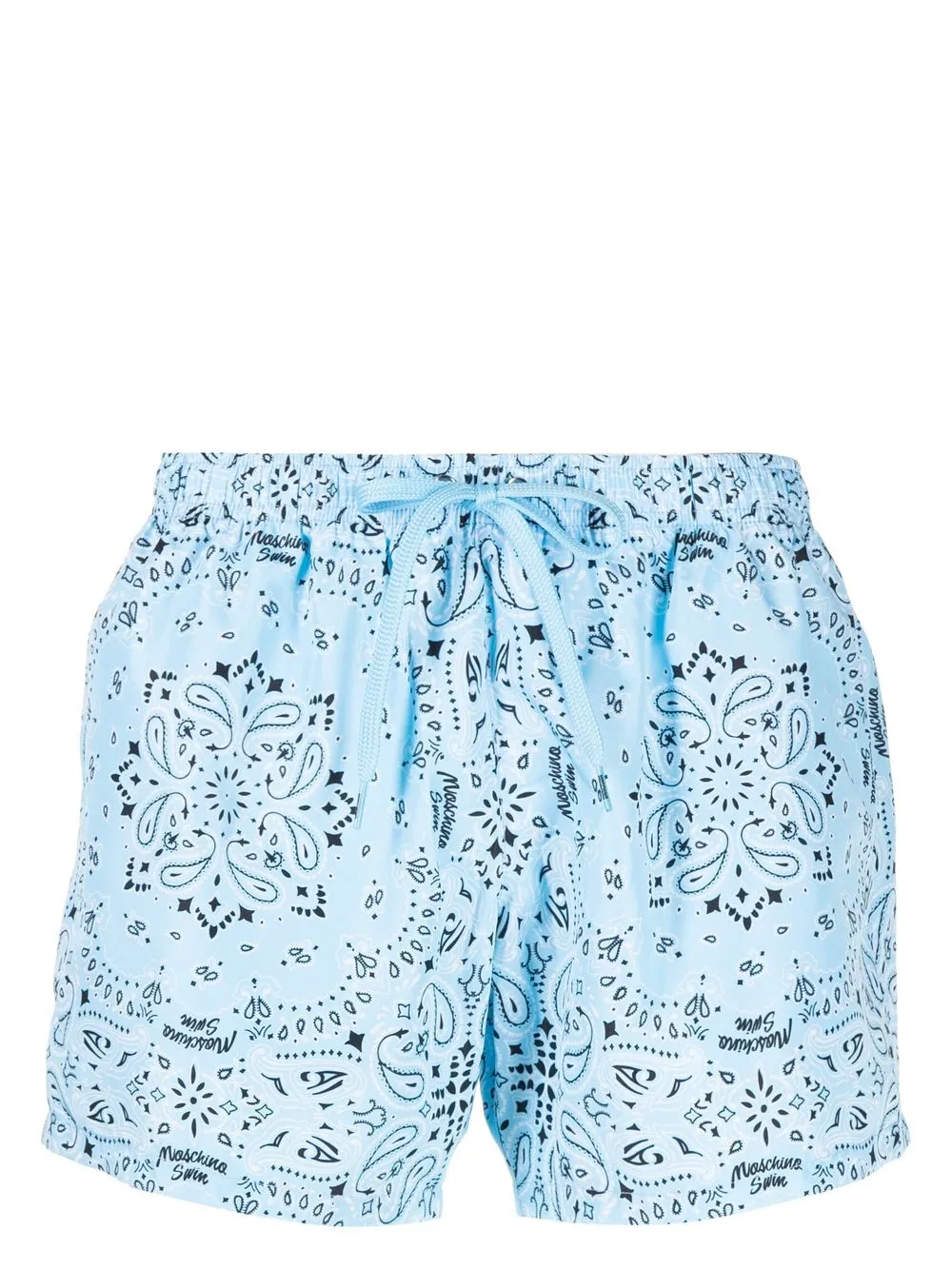 

Moschino paisley-print swim shorts - Blue