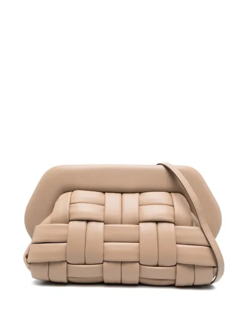 Themoirè Bios weaved shoulder bag