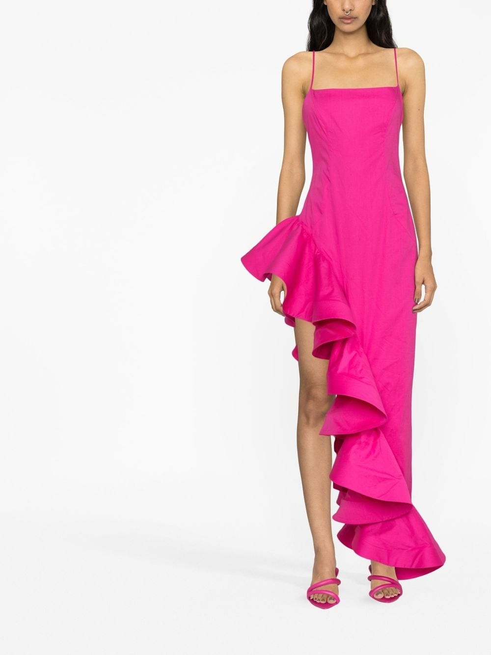 Giuseppe Di Morabito Asymmetrische jurk - Roze