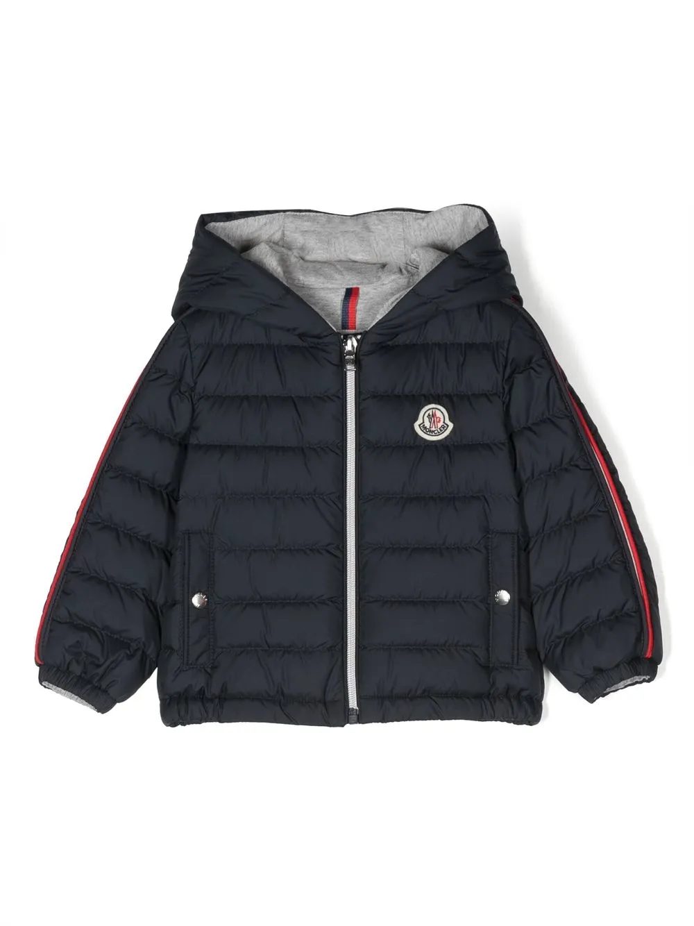 

Moncler Enfant Baty side-stripe padded jacket - Blue