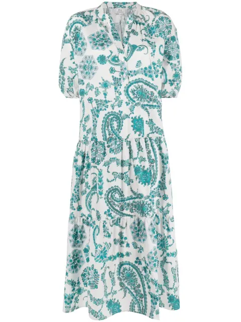 Woolrich paisley-print cotton dress