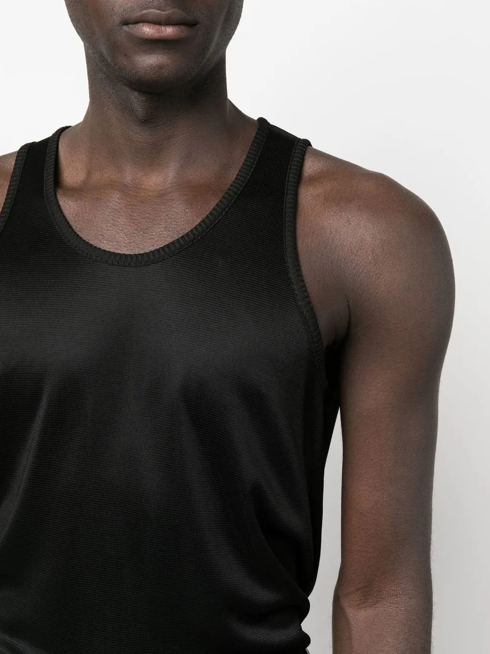 Shop Tom Ford Sleeveless Jersey Vest In Schwarz