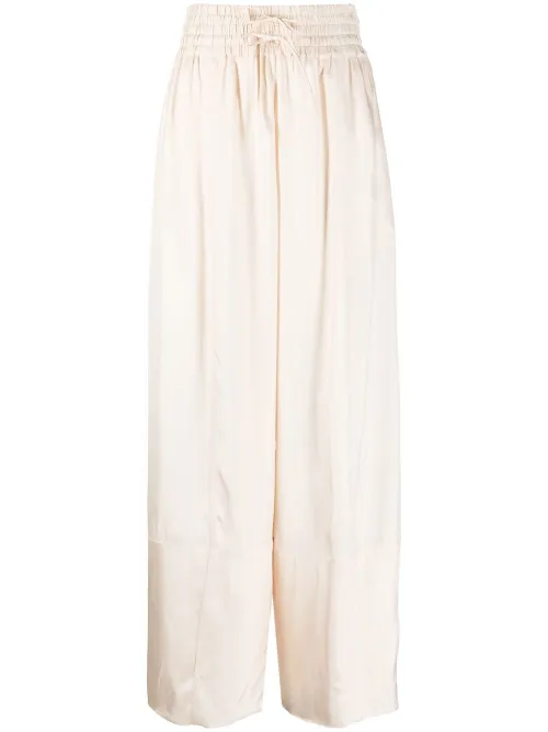 Pantalon palazzo à plis marqués - Jil Sander - Modalova