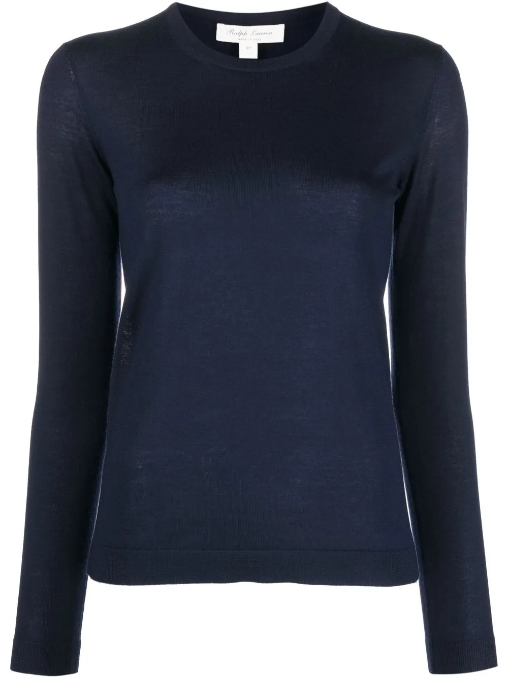 

Ralph Lauren Collection round-neck knit jumper - Blue