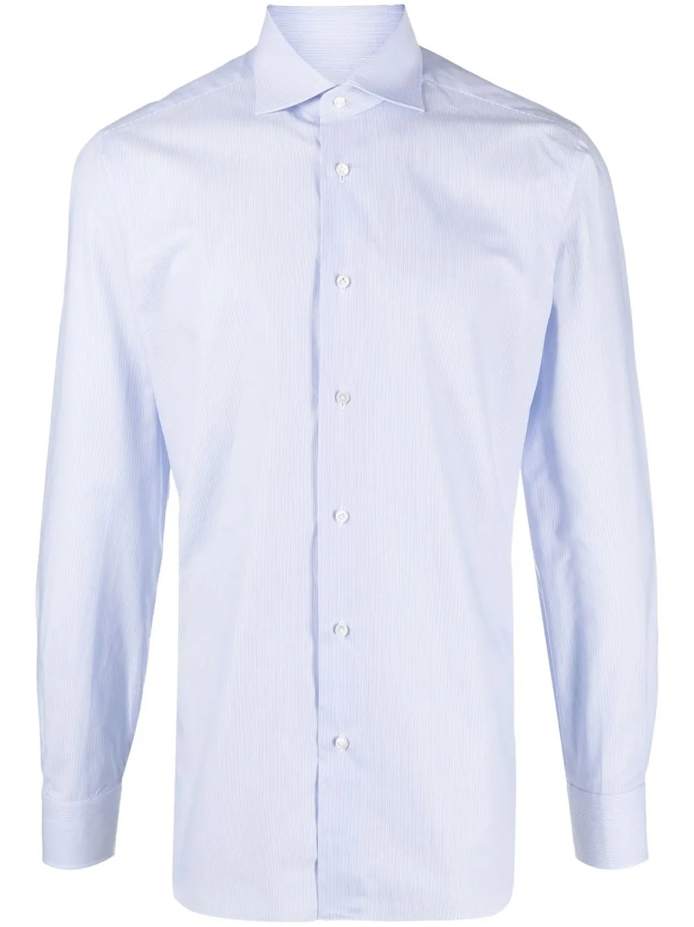 

Barba camisa con rayas estampadas - Azul