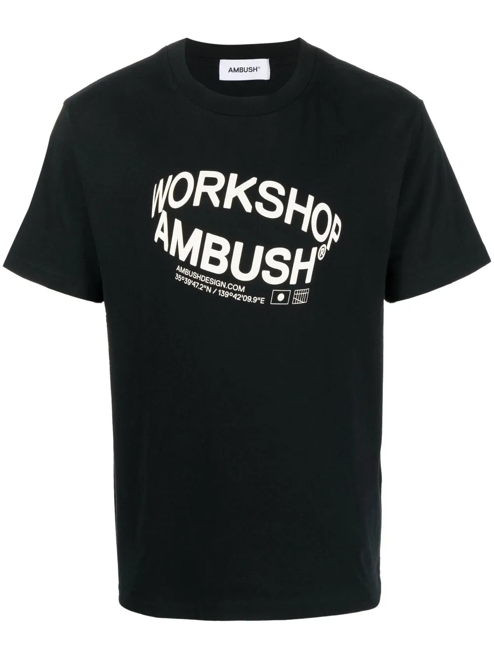 

AMBUSH logo-print T-shirt - Black