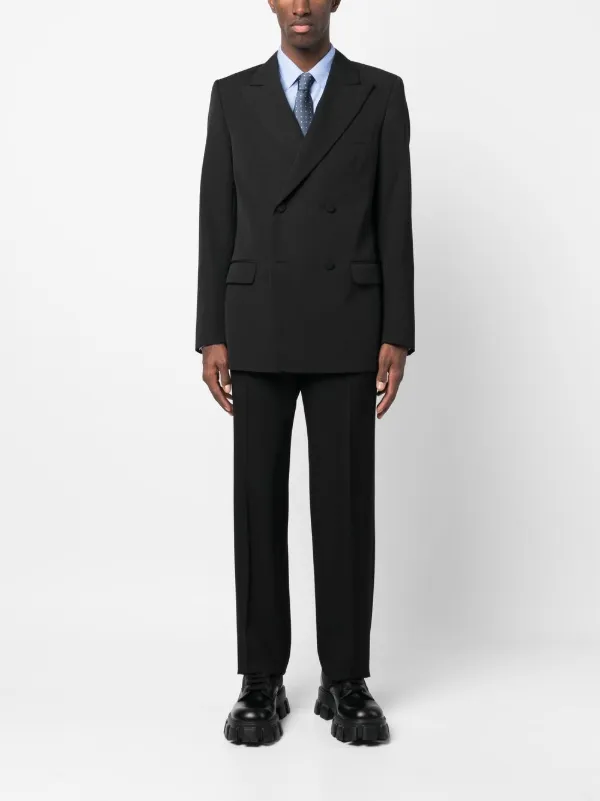 ジャケット・アウター laubeblanc Double Breasted Blazer Lanvin double-breasted Wool Blazer | Black | FARFETCH