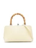 Jil Sander mini Goji bamboo tote bag - Yellow