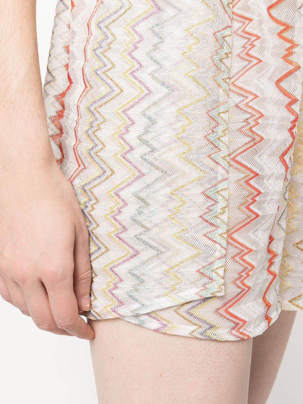 Missoni Zigzag Woven Short Shorts Farfetch