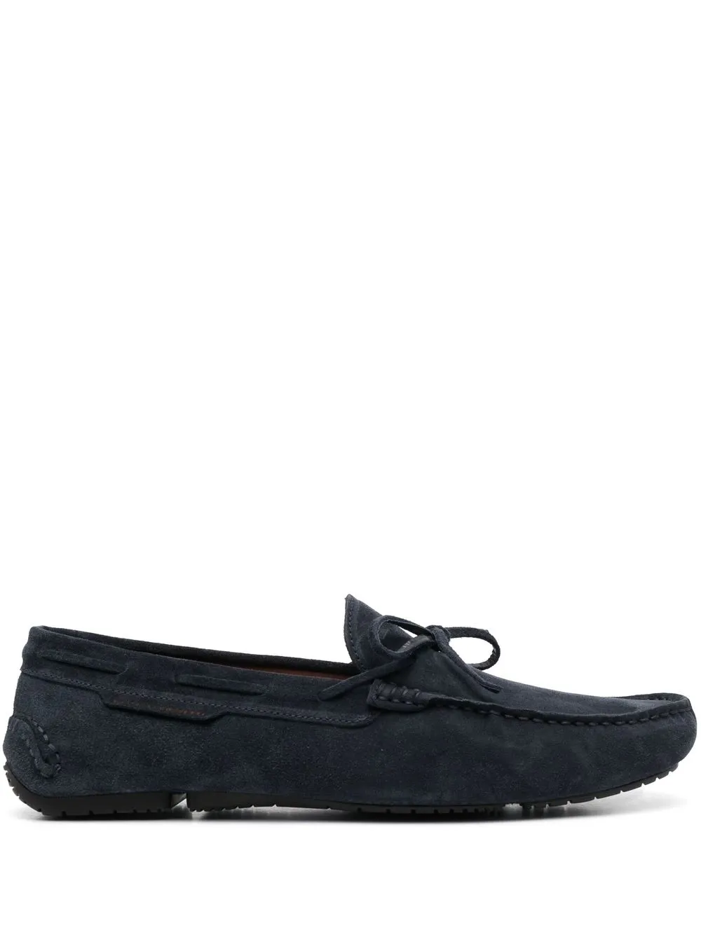 FRATELLI ROSSETTI TASSEL-DETAIL SUEDE BOAT SHOES