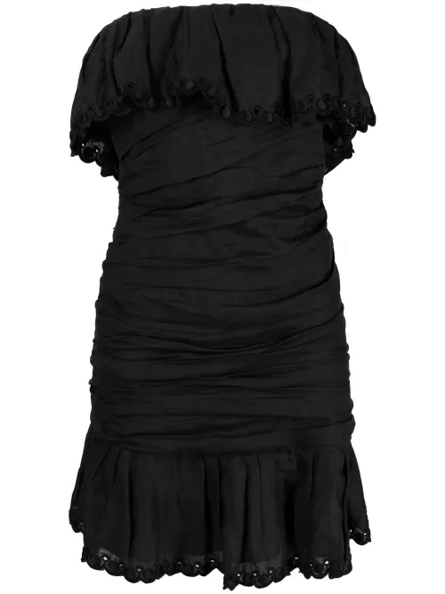 Robe courte Oxani à épaules dénudées - ISABEL MARANT - Modalova