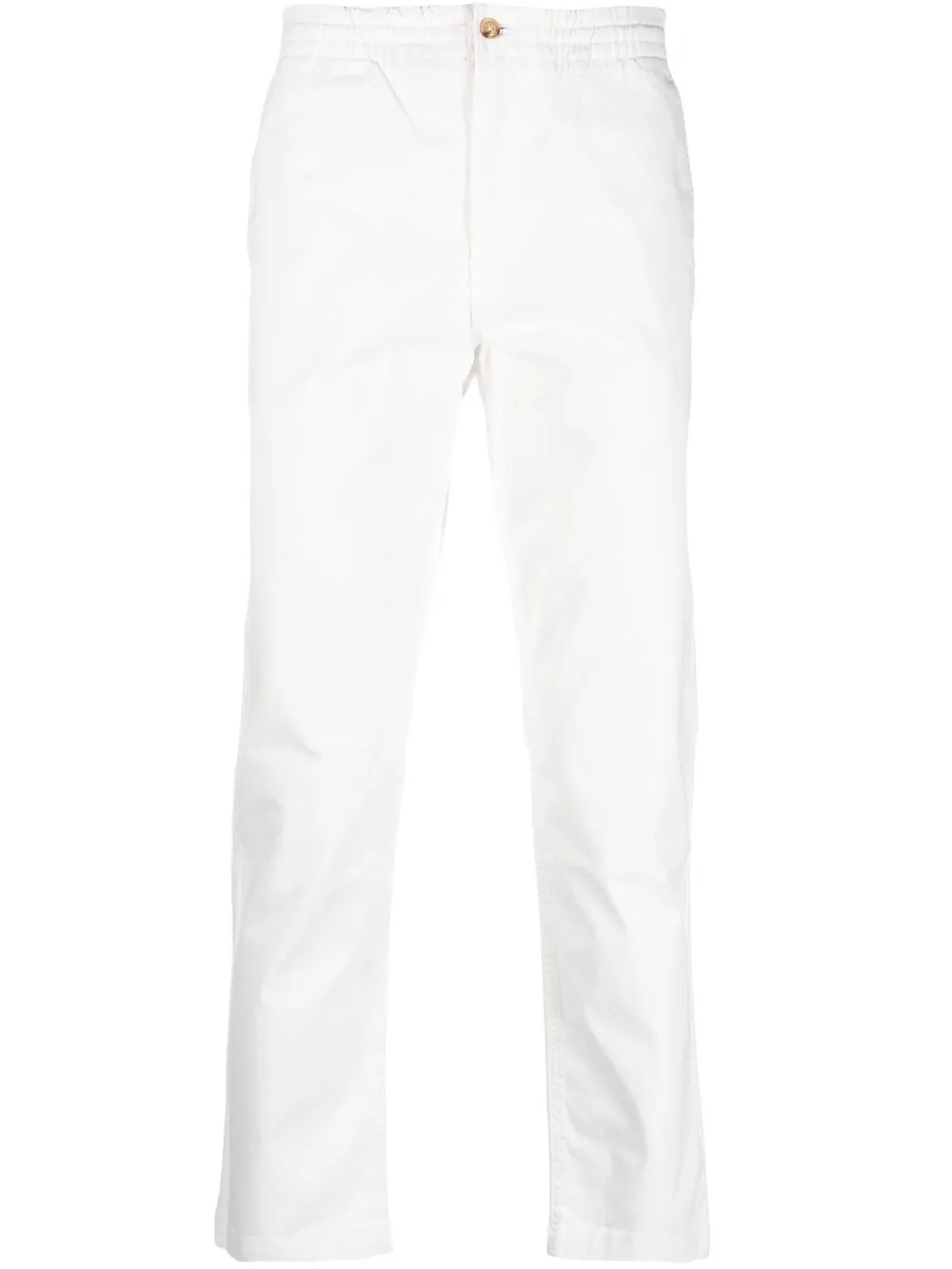 

Polo Ralph Lauren elasticated-waist stretch-cotton chinos - White