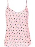 DVF Diane von Furstenberg graphic-print top - Pink