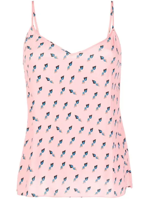 DVF Diane von Furstenberg graphic-print top