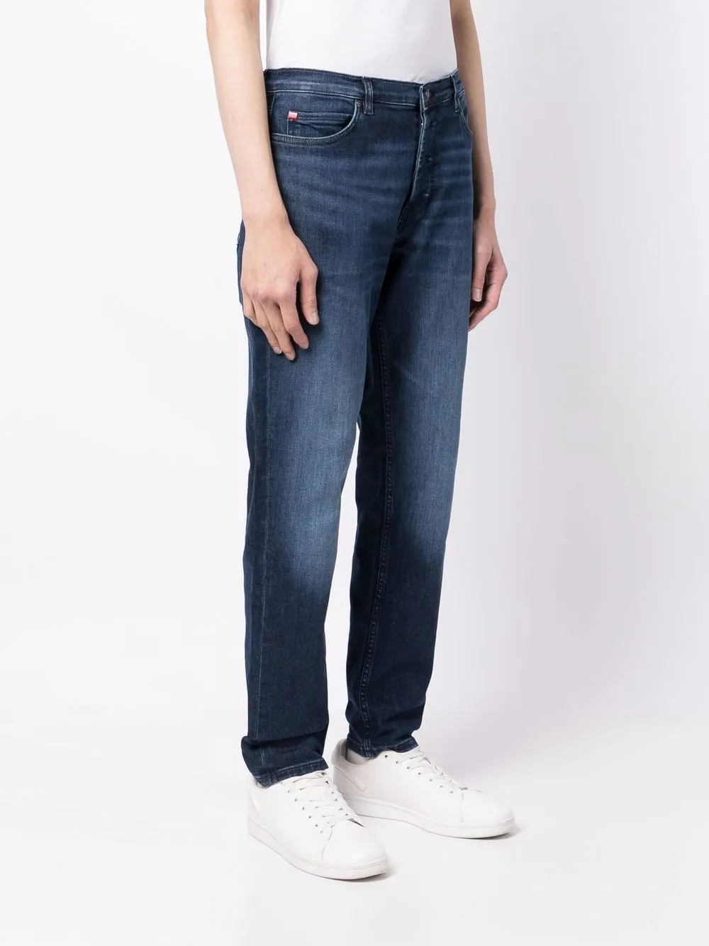 

HUGO straight-leg denim trousers - Blue