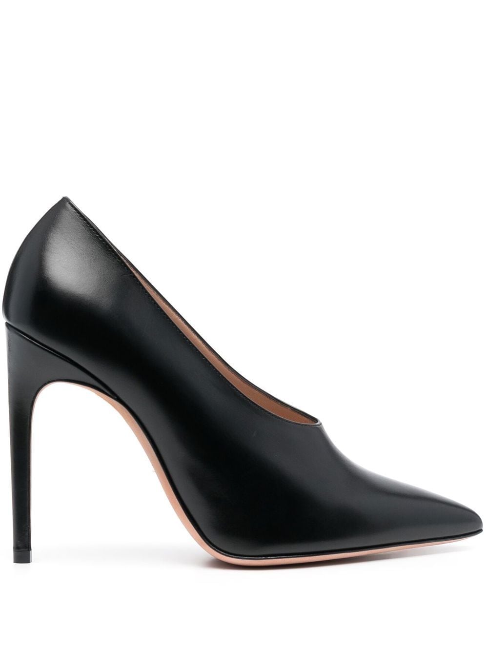 

Bally 110mm heeled leather pumps - Black