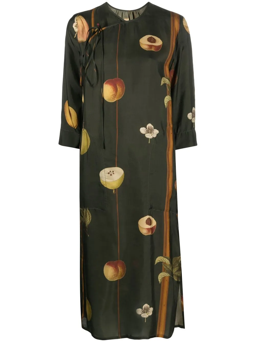 

Uma Wang fruit-print midi dress - Green