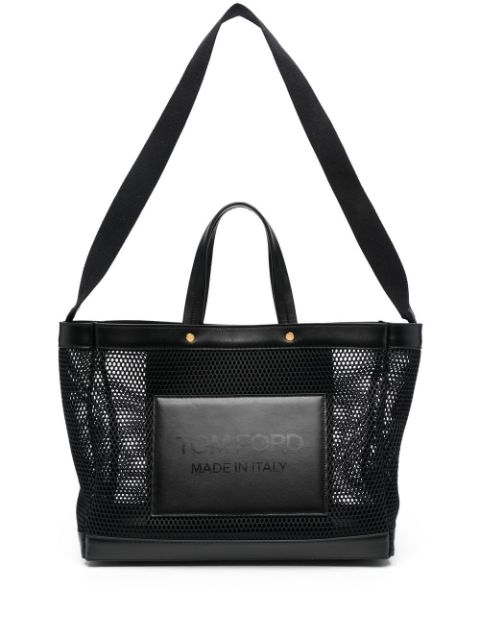 TOM FORD semi-sheer tote bag