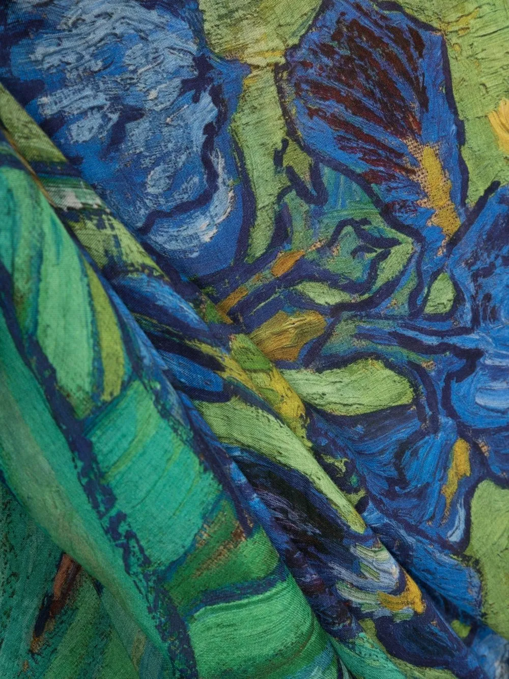 Faliero Sarti Sjaal met print - Groen
