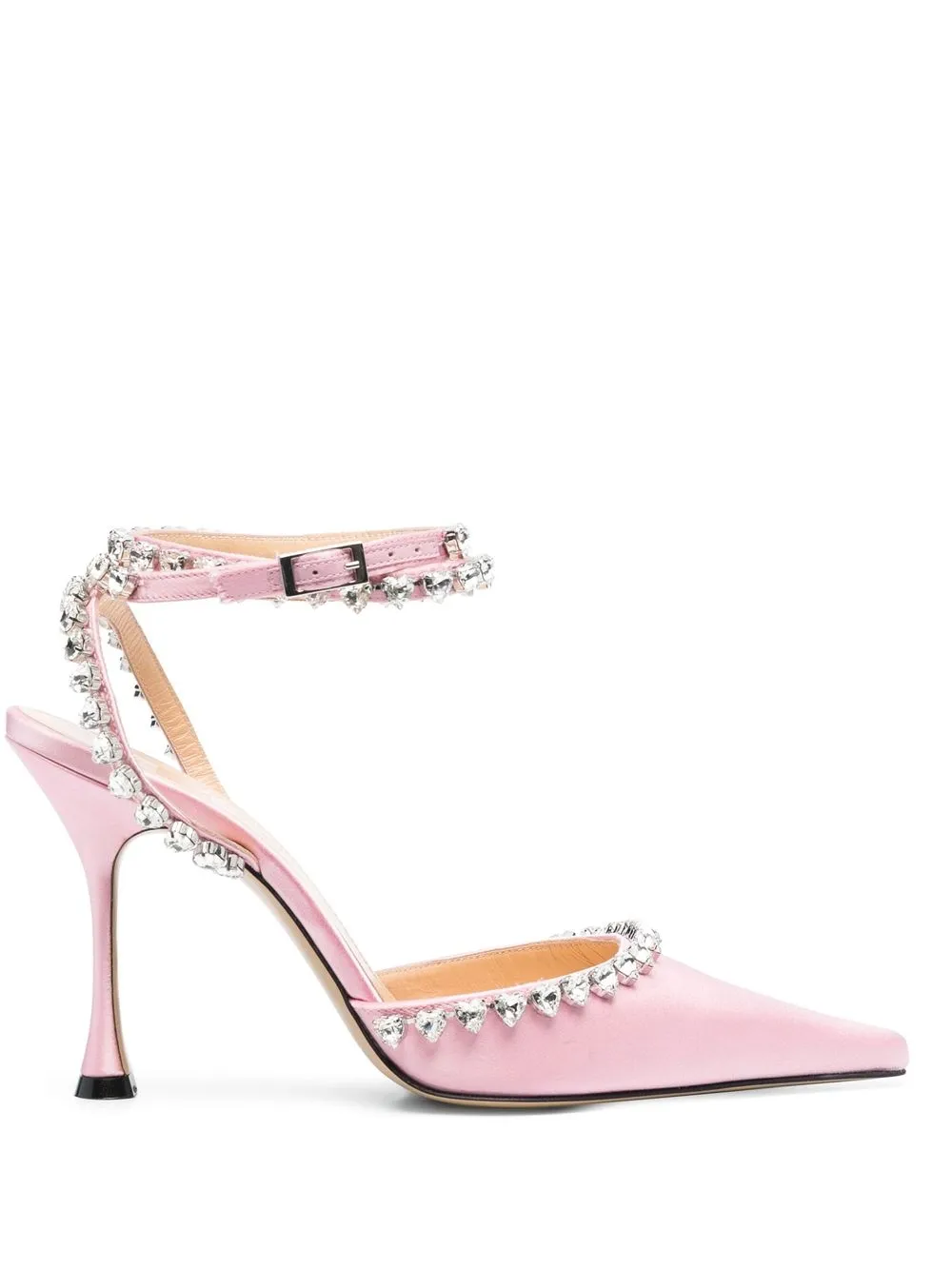 

MACH & MACH zapatillas con detalles de cristal - Rosado