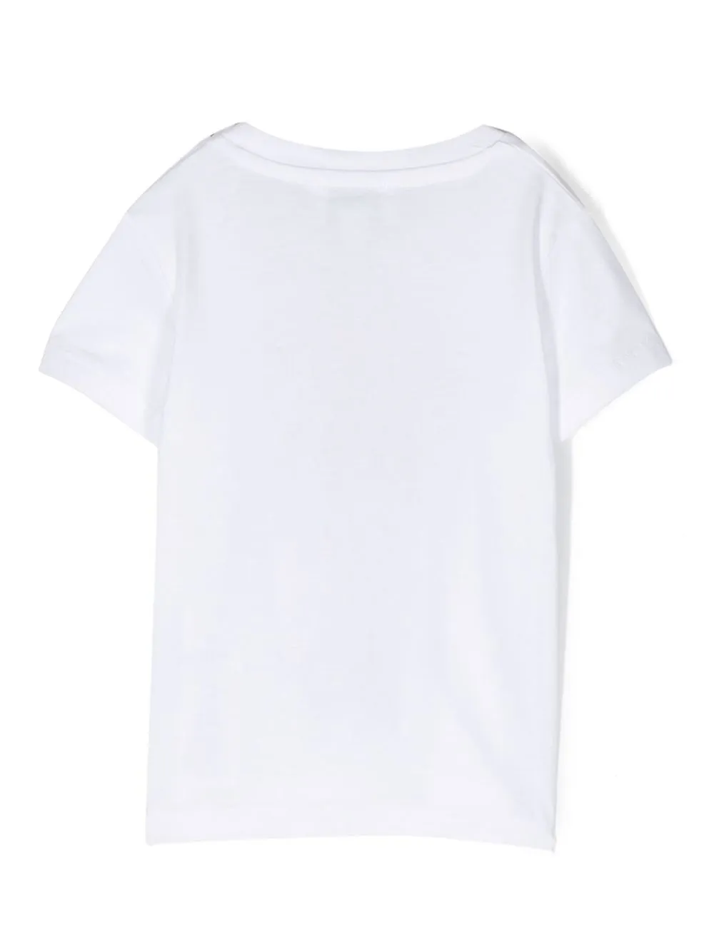 Kenzo Kids T-shirt met logoprint - Wit