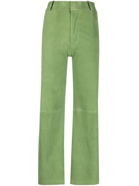 Arma cropped flared trousers