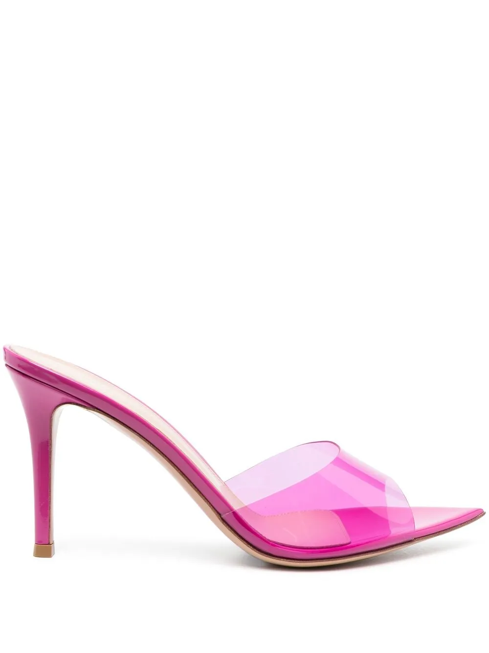 

Gianvito Rossi Elle 85mm mules - Pink