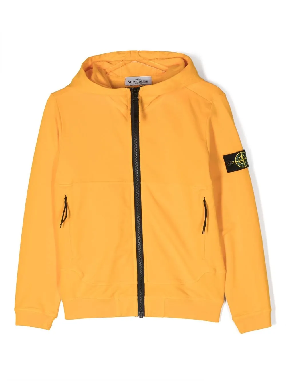 

Stone Island Junior zip-up hoodie - Orange