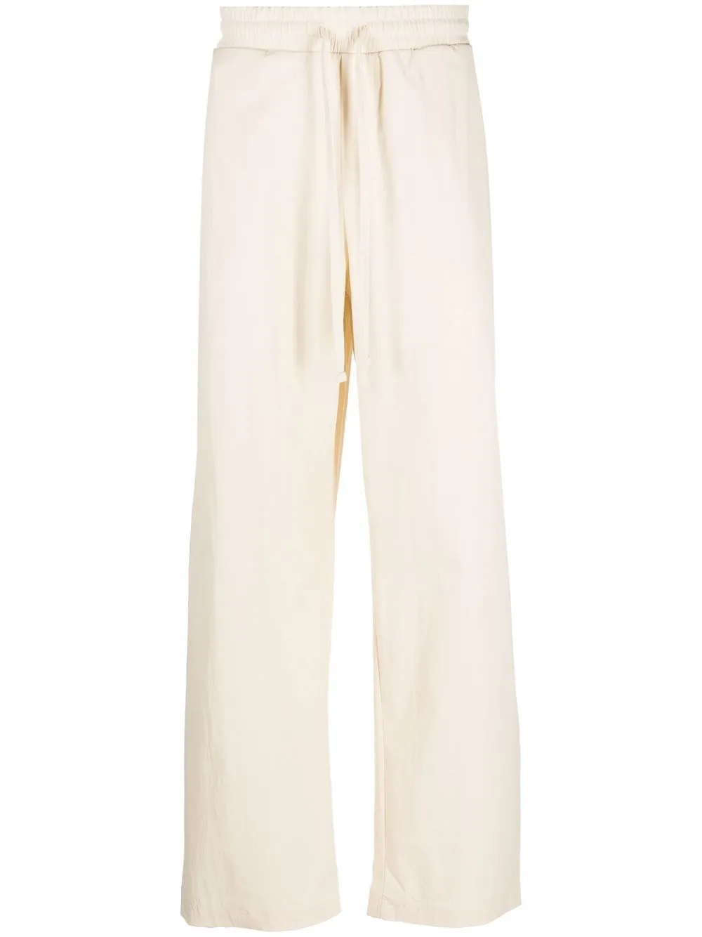 

Thom Krom drawstring-waist straight-leg trousers - Neutrals