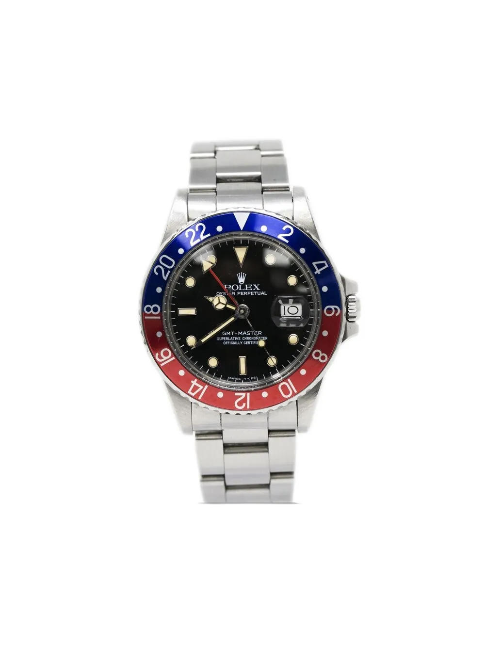 

Rolex 1985 pre-owned GMT Master 40mm - Black