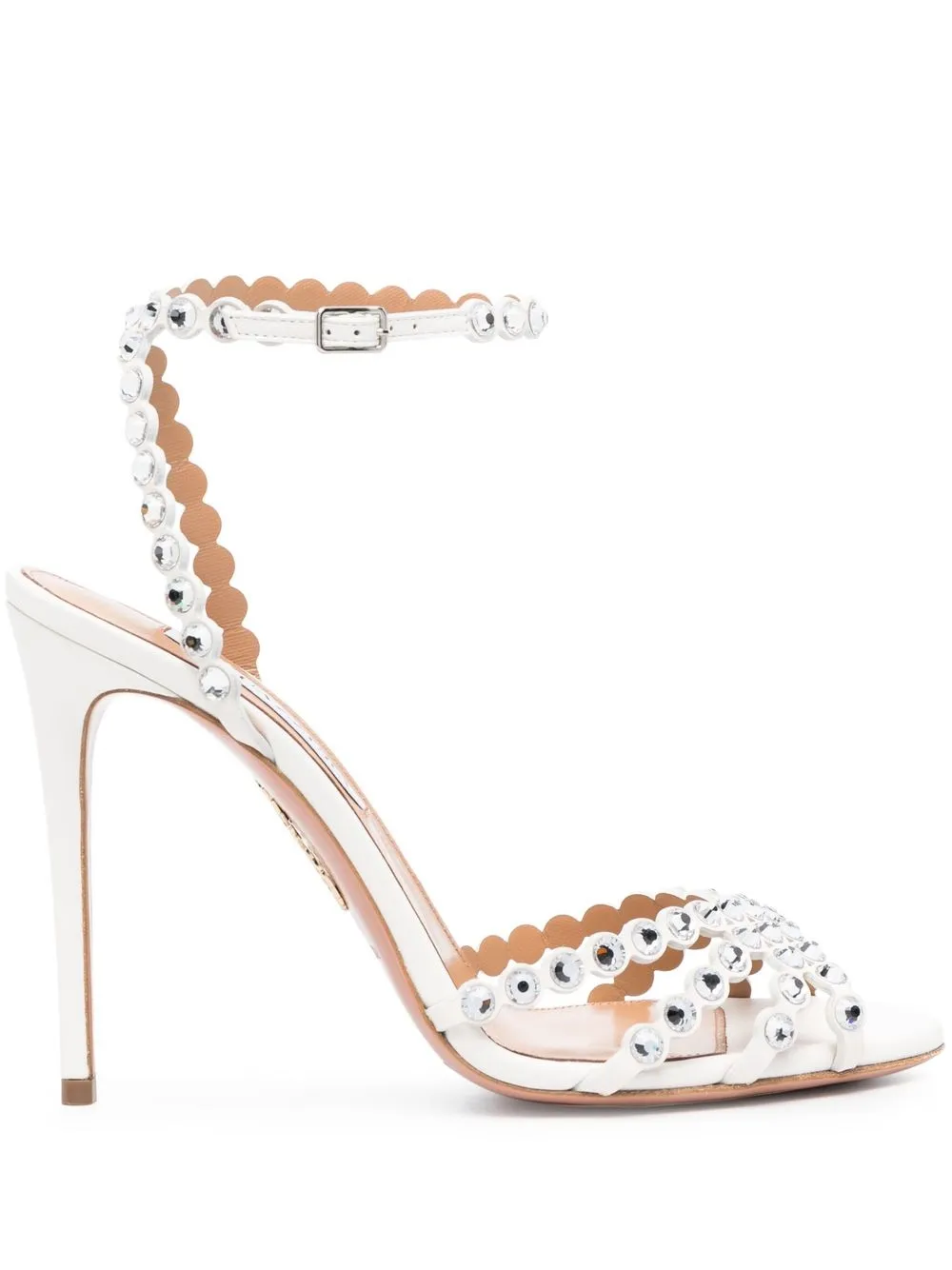 

Aquazzura Tequilla 105mm sandals - White