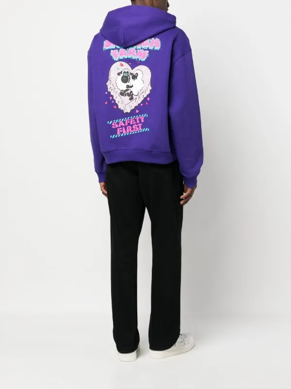 Sky High Farm ロゴ パーカー | パープル | FARFETCH JP Sky High Farm ロゴ パーカー | パープル | FARFETCH JP