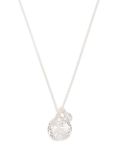 DOWER AND HALL white topaz pendant necklace - Silver