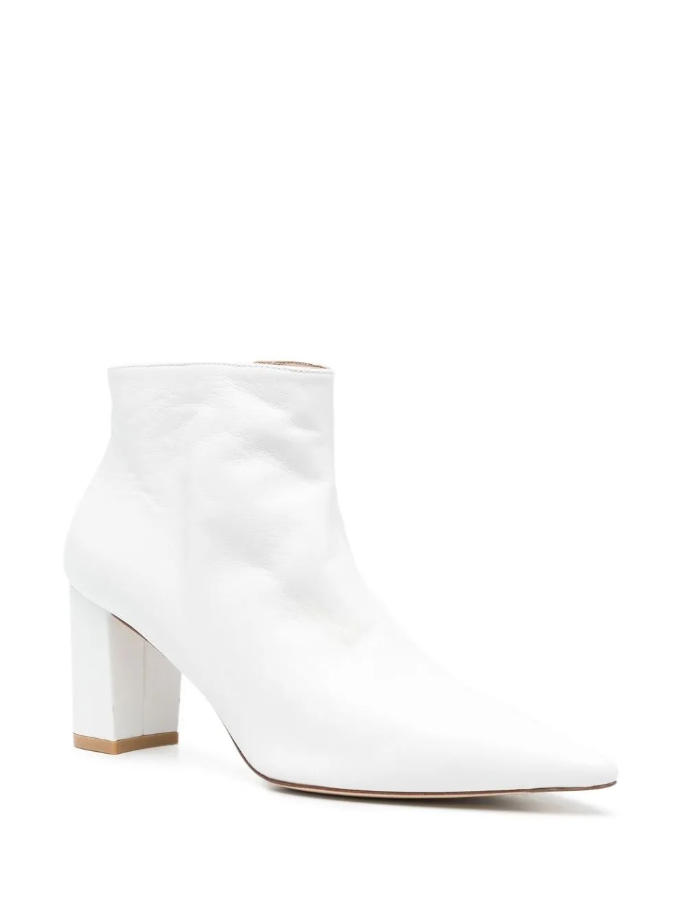 Stuart Weitzman Stuart laarzen met puntige neus - Wit