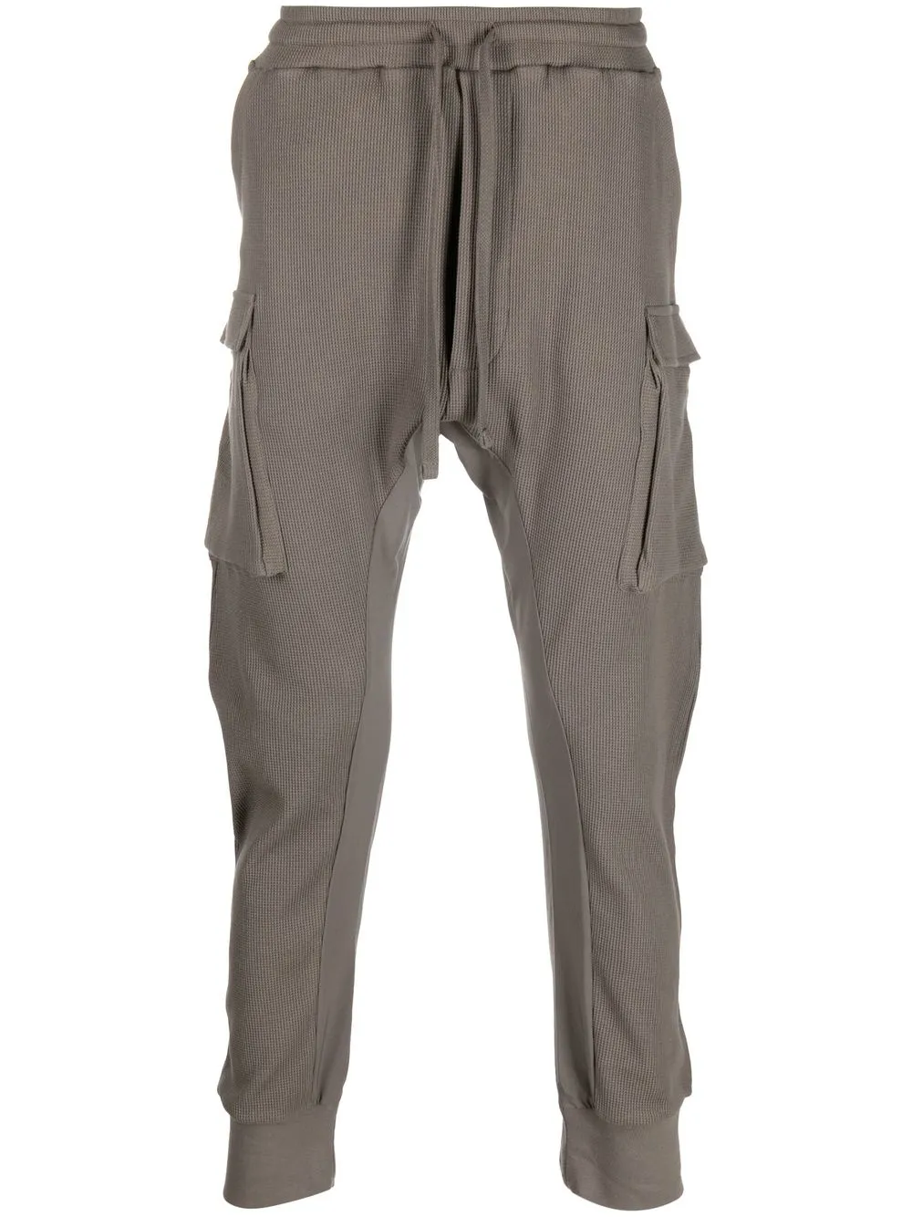 

Thom Krom drawstring-waist cargo trousers - Grey